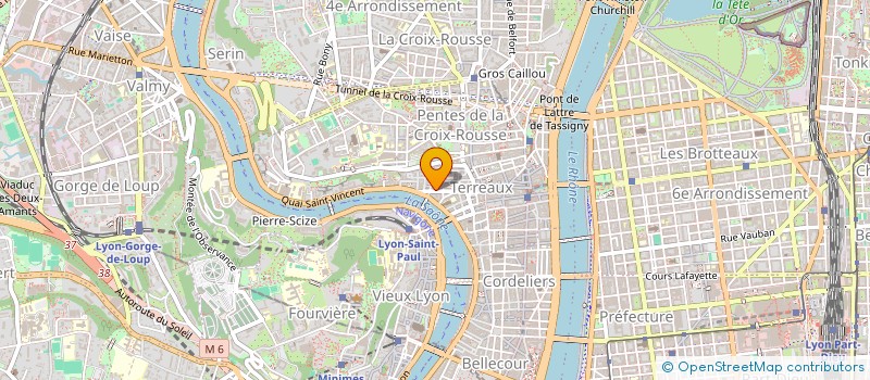 localisation de l'entreprise MONSIEUR JEAN-FRANCOIS PAJOT  LYON