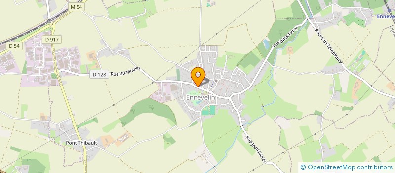 localisation de l'entreprise MONSIEUR JEAN-FRANCOIS PARENT  ENNEVELIN