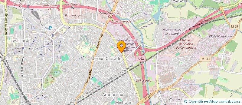 localisation de l'entreprise MONSIEUR JEAN-FRANCOIS PETCHY  TOULOUSE