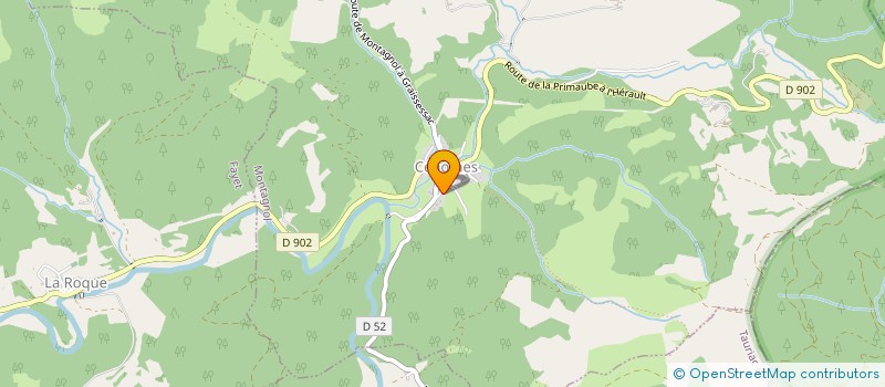 localisation de l'entreprise MONSIEUR JEAN FRANCOIS PEYRE  MONTAGNOL