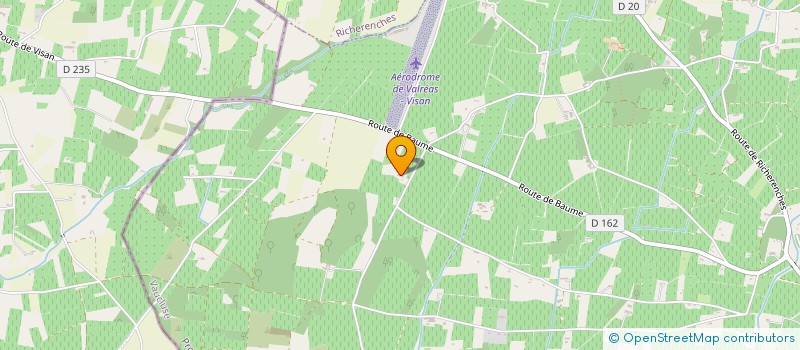 localisation de l'entreprise MONSIEUR JEAN-FRANCOIS PEYRON  VISAN