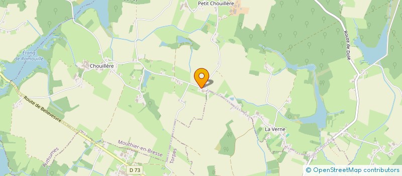 localisation de l'entreprise MONSIEUR JEAN-FRANCOIS PHILIPPE  MOUTHIER-EN-BRESSE