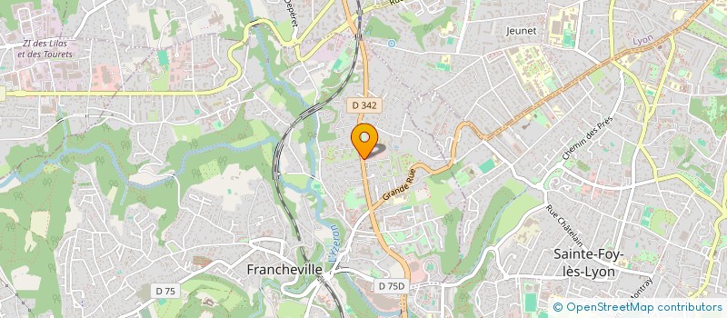 localisation de l'entreprise MONSIEUR JEAN-FRANCOIS PIANA  FRANCHEVILLE