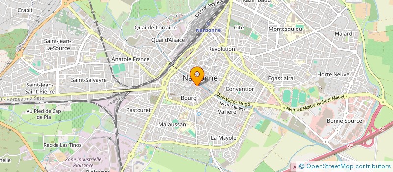 localisation de l'entreprise MONSIEUR JEAN-FRANCOIS PICILI à NARBONNE