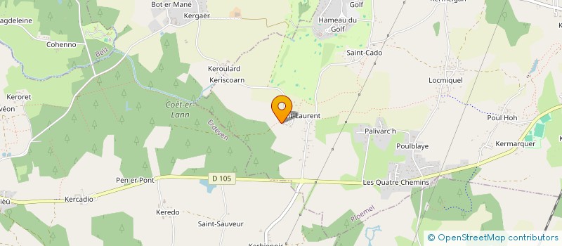 localisation de l'entreprise MONSIEUR JEAN-FRANCOIS PICOCHE  PLOEMEL