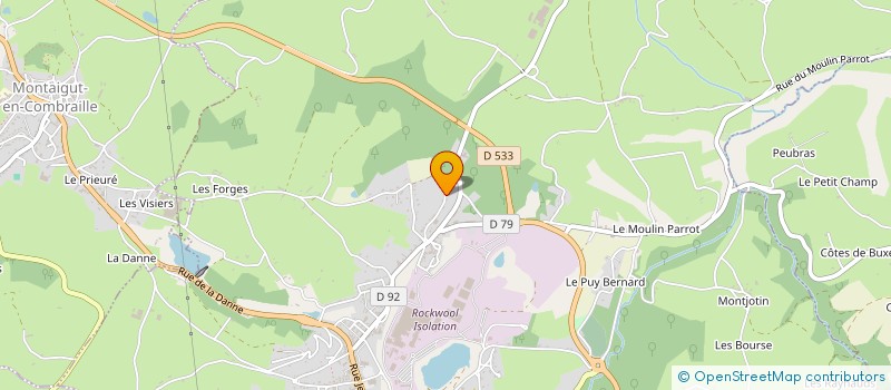 localisation de l'entreprise MONSIEUR JEAN-FRANCOIS PILANDON  SAINT-ELOY-LES-MINES