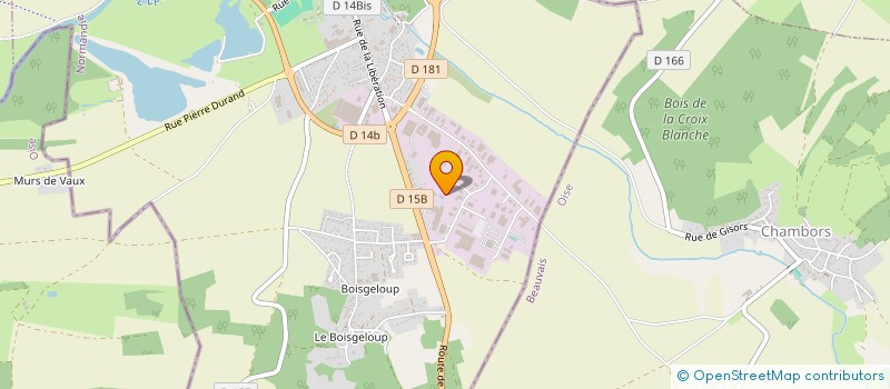 localisation de l'entreprise MONSIEUR JEAN-FRANCOIS PILON  GISORS