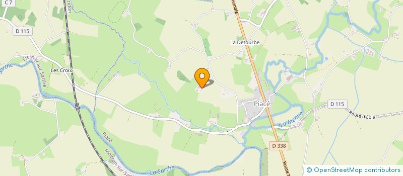 localisation de l'entreprise MONSIEUR JEAN-FRANCOIS PIQUET  PIACE