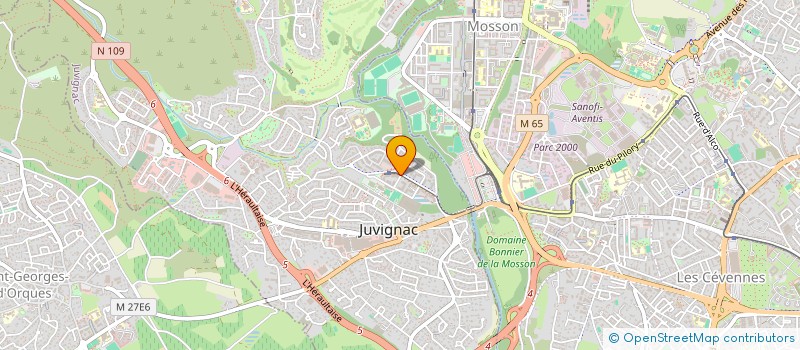 localisation de l'entreprise MONSIEUR JEAN-FRANCOIS PLANCHAIS  SAINT-BRES