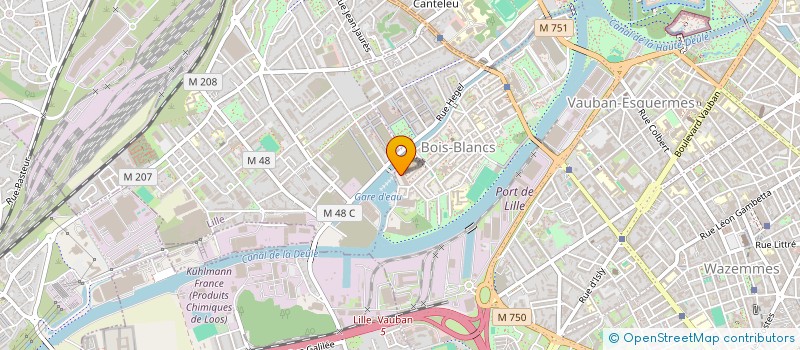 localisation de l'entreprise MONSIEUR JEAN-FRANCOIS PLANCHE à LILLE