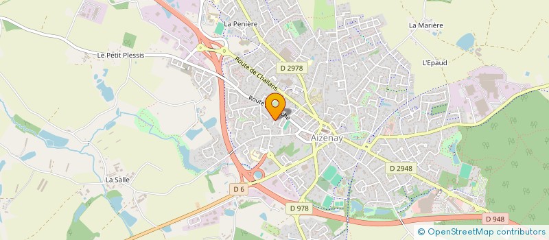 localisation de l'entreprise MONSIEUR JEAN-FRANCOIS POIREAU  LA GENETOUZE