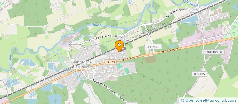 localisation de l'entreprise MONSIEUR JEAN-FRANCOIS POIRRIER  SAINT-MARS-LA-BRIERE