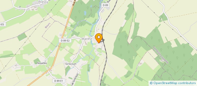 localisation de l'entreprise MONSIEUR JEAN-FRANCOIS POITEAUX  MAREST