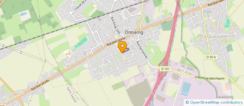 localisation de l'entreprise MONSIEUR JEAN-FRANCOIS POLUDNIAK  ONNAING