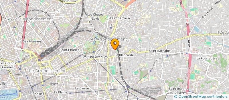 localisation de l'entreprise MONSIEUR JEAN-FRANCOIS POUGET à MARSEILLE
