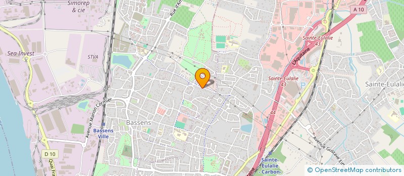 localisation de l'entreprise MONSIEUR JEAN-FRANCOIS POURTAU  CARIGNAN-DE-BORDEAUX