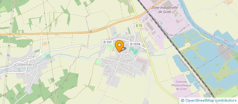localisation de l'entreprise MONSIEUR JEAN FRANCOIS POUTEAU  GRON