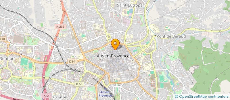 localisation de l'entreprise MONSIEUR JEAN FRANCOIS POYET à AIX-EN-PROVENCE