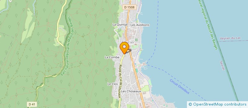 localisation de l'entreprise MONSIEUR JEAN FRANCOIS PRIEUR DREVON  SEVRIER