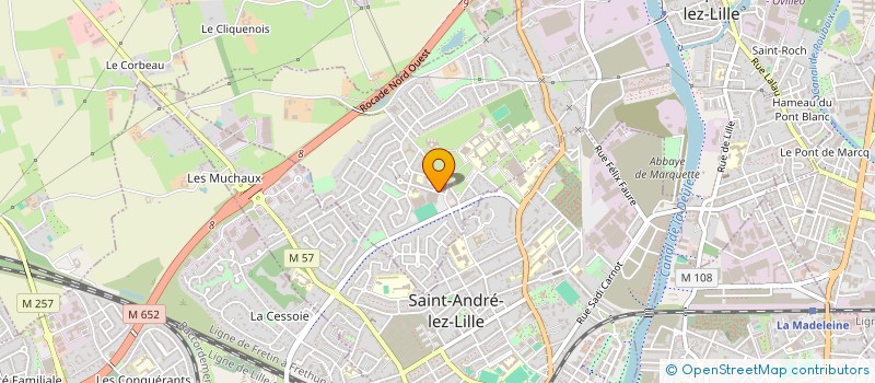 localisation de l'entreprise MONSIEUR JEAN-FRANCOIS PROCACCINO  MARQUETTE-LEZ-LILLE