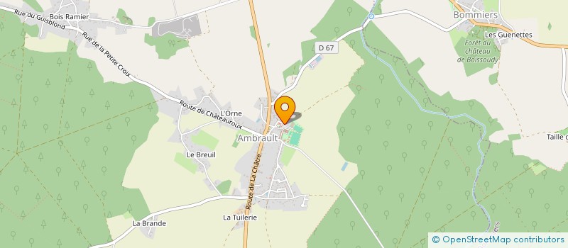 localisation de l'entreprise MONSIEUR JEAN FRANCOIS PROTEAU à SASSIERGES-SAINT-GERMAIN