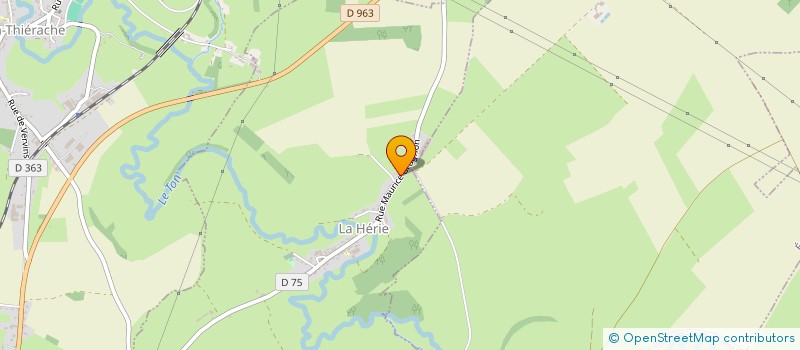 localisation de l'entreprise MONSIEUR JEAN-FRANCOIS PRUSSE  LA HERIE