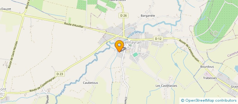 localisation de l'entreprise MONSIEUR JEAN FRANCOIS PRUVOST à CASTELMAYRAN