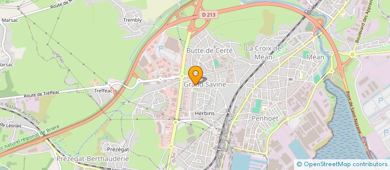 localisation de l'entreprise MONSIEUR JEAN-FRANCOIS QUEMENER  TRIGNAC