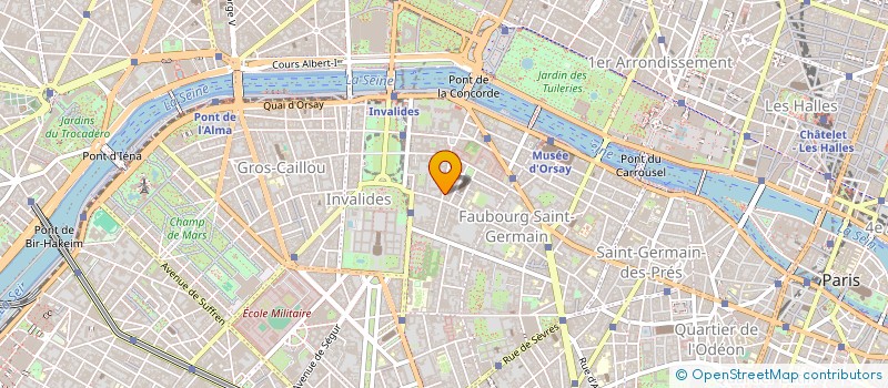 localisation de l'entreprise MONSIEUR JEAN-FRANCOIS QUENTIN  PARIS