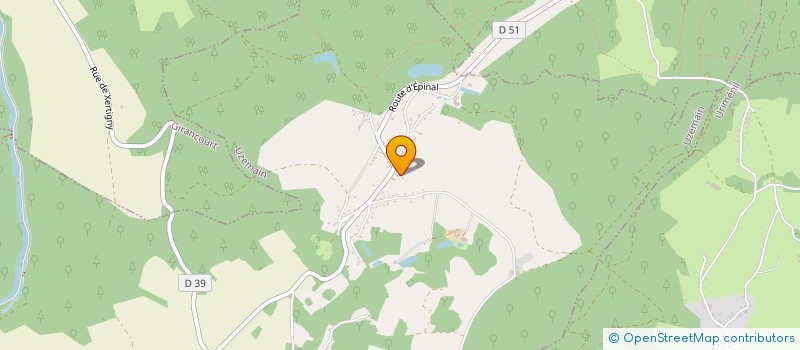 localisation de l'entreprise MONSIEUR JEAN-FRANCOIS QUINTON  UZEMAIN