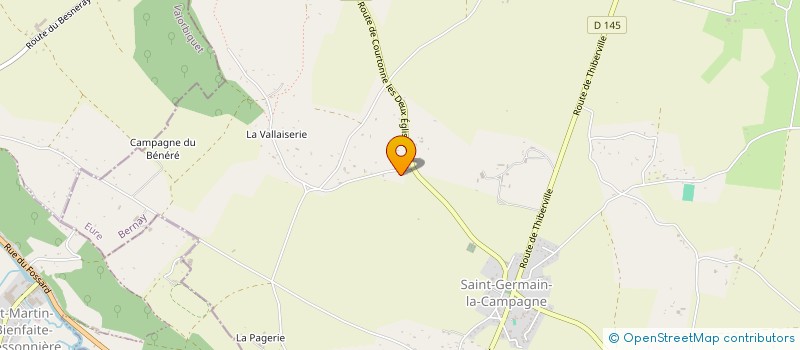 localisation de l'entreprise MONSIEUR JEAN-FRANCOIS RABIER à SAINT-GERMAIN-LA-CAMPAGNE