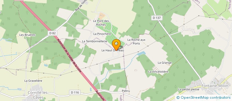 localisation de l'entreprise MONSIEUR JEAN-FRANCOIS RABILLON  LOIRE-AUTHION