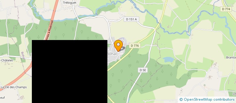 localisation de l'entreprise MONSIEUR JEAN-FRANCOIS RACAPE  TREAL