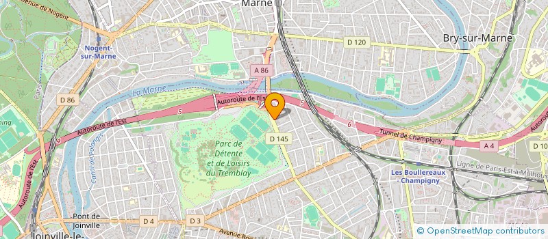 localisation de l'entreprise MONSIEUR JEAN-FRANCOIS RAMEY à CHAMPIGNY-SUR-MARNE