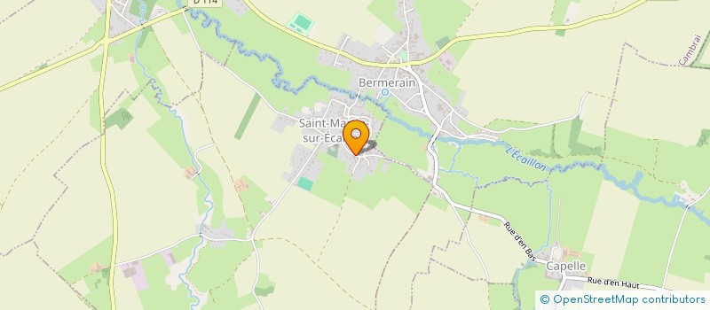 localisation de l'entreprise MONSIEUR JEAN-FRANCOIS RAOULT à SAINT-MARTIN-SUR-ECAILLON