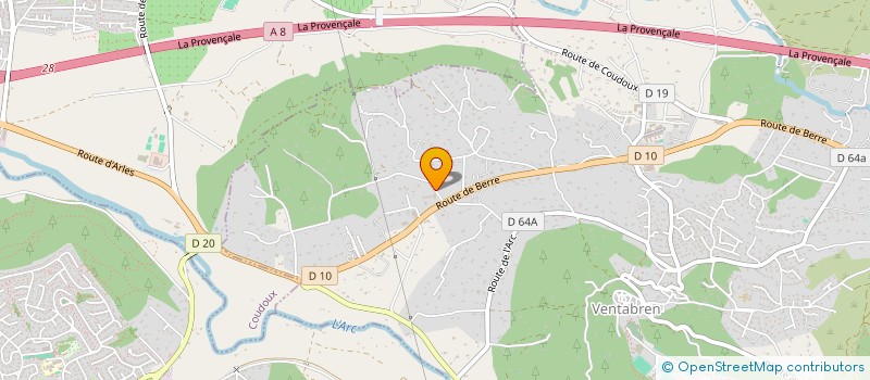 localisation de l'entreprise MONSIEUR JEAN-FRANCOIS RAVETTA  VENTABREN