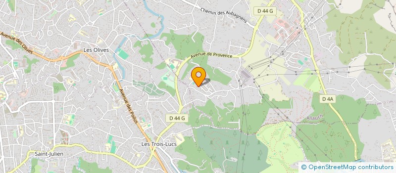 localisation de l'entreprise MONSIEUR JEAN-FRANCOIS REGE à ALLAUCH