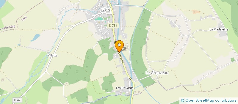 localisation de l'entreprise MONSIEUR JEAN-FRANCOIS REGNIER à BELLEVILLE-SUR-LOIRE