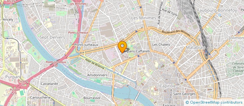 localisation de l'entreprise MONSIEUR JEAN-FRANCOIS REINA  TOULOUSE