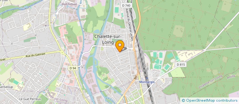 localisation de l'entreprise MONSIEUR JEAN-FRANCOIS REMYOT à CHALETTE-SUR-LOING