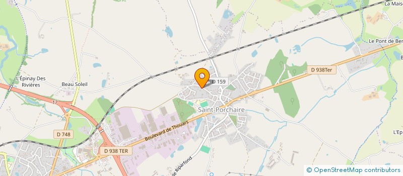 localisation de l'entreprise MONSIEUR JEAN-FRANCOIS RENAUD  BRESSUIRE