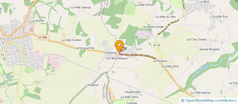 localisation de l'entreprise MONSIEUR JEAN-FRANCOIS RENAULT  MATIGNON