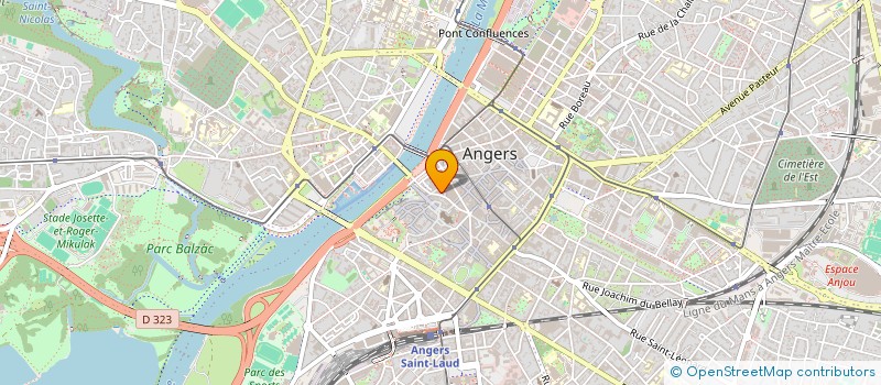 localisation de l'entreprise MONSIEUR JEAN-FRANCOIS RENAULT à ANGERS
