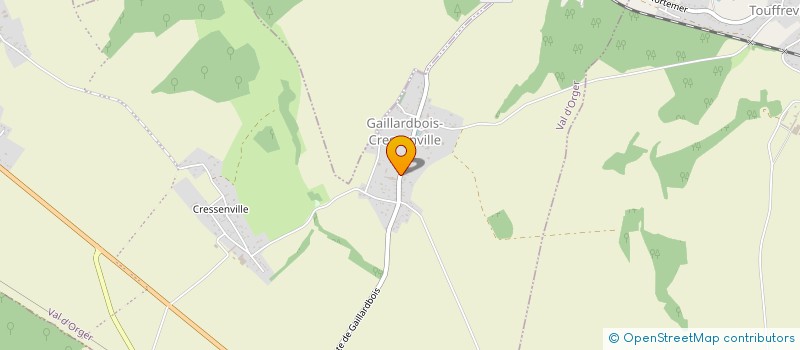 localisation de l'entreprise MONSIEUR JEAN-FRANCOIS REQUILLART  VAL D'ORGER