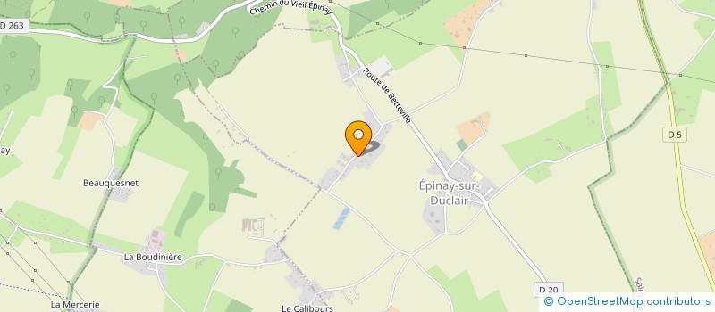 localisation de l'entreprise MONSIEUR JEAN-FRANCOIS RETOURNE  EPINAY-SUR-DUCLAIR