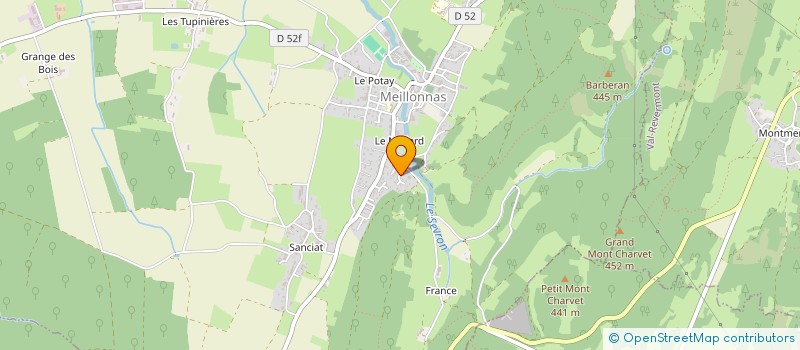 localisation de l'entreprise MONSIEUR JEAN-FRANCOIS REVERDIAU à MEILLONNAS