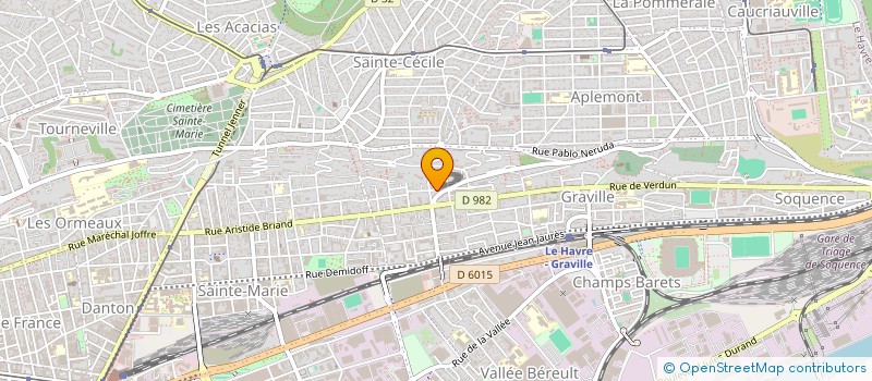 localisation de l'entreprise MONSIEUR JEAN FRANCOIS REVET à LE HAVRE