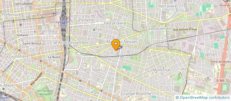 localisation de l'entreprise MONSIEUR JEAN-FRANCOIS RICHARD  LYON