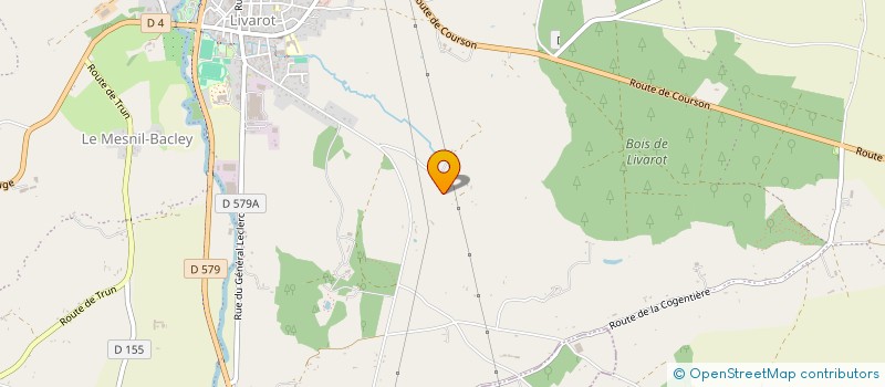 localisation de l'entreprise MONSIEUR JEAN-FRANCOIS RIOULT DE NEUVILLE  LIVAROT-PAYS-D'AUGE