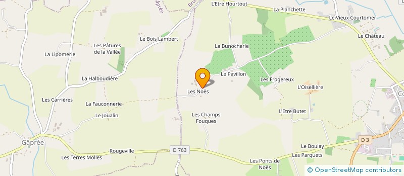 localisation de l'entreprise MONSIEUR JEAN-FRANCOIS ROBLIN à COURTOMER